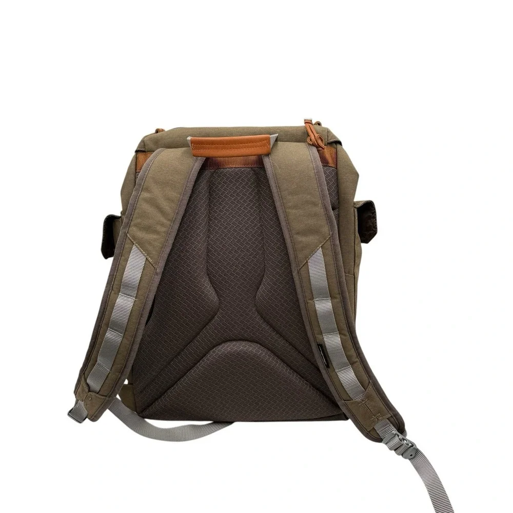 Eddie Bauer Bygone Lightweight Hiking Day   Backpack Olive Padded Back 18x12x6
